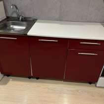 Кухонный гарнитур с раковиной б/у, в Челябинске