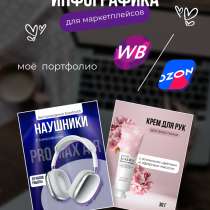 Инфографика для маркетплейсов WB/OZON, в Москве