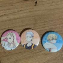 Значки. Аниме "токийские мстители", в Перми