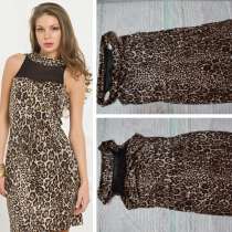 Новое платье (леопардовый принт), в Москве