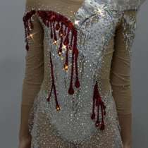 Купальник для художественной гимнастикой на рост 125-135см, в Москве