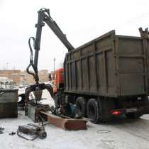 Ломовоз с манипулятором вывоз мусора Нижний Новгород, в Нижнем Новгороде