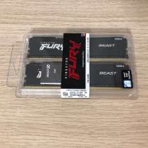 Kingston Fury Beast Black 16gb ddr4, в Москве