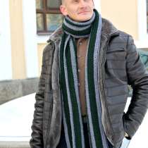 Мужской длинный шарф в стиле casual (кэжуал), в Санкт-Петербурге