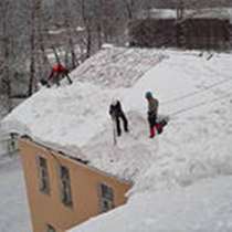 Уборка снега, в Пушкино