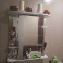 Шкаф зеркальный с подсветкой для ванной, в Лесном Городке