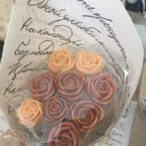 Цветы розы шоколадные, в Конаково