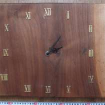 Часы настенные дачные на натуральной деревянной доске, ручна, в Ставрополе