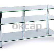 Подставка для ТВ Metaldesign MD 505 PLAZMA серебро прозрачный, в г.Тирасполь