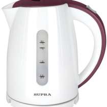 Чайник электрический Supra KES-1704 белый бургунди 1.7л, в г.Тирасполь