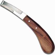 Нож копытный с деревянной ручкой обоюдоострый, в г.Караганда