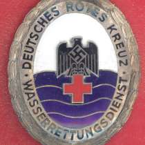 Германия 3 рейх знак Службы спасения на водах Красного Крест, в Орле