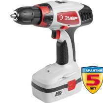 Аккумуляторная дрель-шуруповерт ЗУБР ЗДА-18-2 КИН, в г.Тирасполь