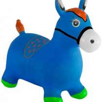 Лошадь-прыгунок синяя KID-HOP - это мечта!, в Москве