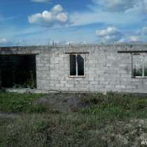 Продается недостроенный дом земельный участок, в Асбесте