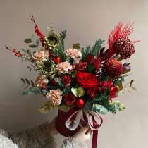 Новогодние композиции и букеты, в Санкт-Петербурге