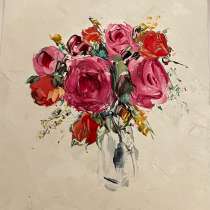 Картина маслом Букет, в Москве