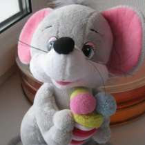 Мягкая игрушка мышка мышь с мороженым, в Сыктывкаре