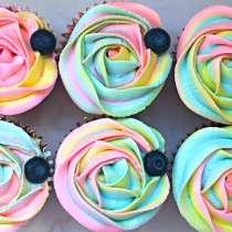 Капкейки-розочки на заказ, в Москве