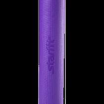 Коврик для йоги FM-102 PVC 173x61x0,3 см, с рисунком, фиолетовый, в Сочи