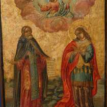 Старинный образ с изображением свя. мученицы Татианы Римской, в Санкт-Петербурге