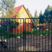 Садовые металлические ворота и калитки, в Шекшеме