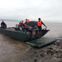 Лодка-катер с аппарелью для перевозки купить, в Владивостоке