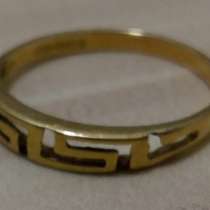 Кольцо золотое проба 750 вес 1,42 грамма размер 16,5, в Сыктывкаре