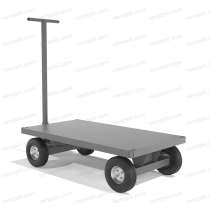 Тележка с бортами для перевозки грузов КРОН-ТПБ-400-01, в Москве