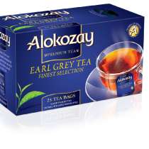Чай черный цейлонский с бергамотом Алокозай Earl Grey 25 пак, в Новомосковске