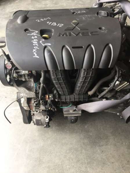 Двигатель Митсубиши Аутлендер 2.4 4B12 комплектный в Москве фото 4