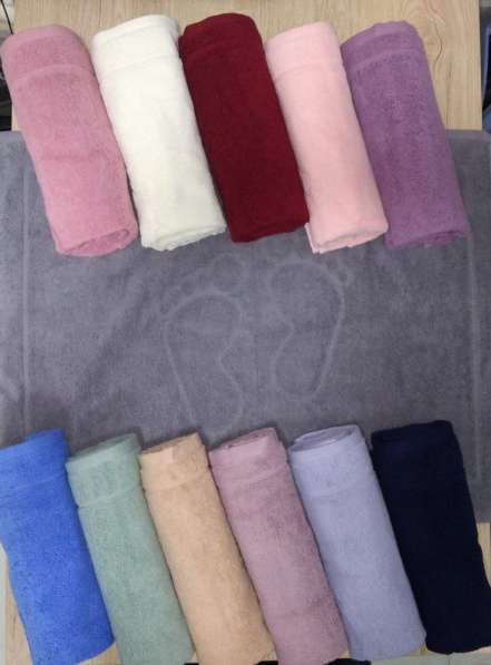 Махровые полотенца в фото 7