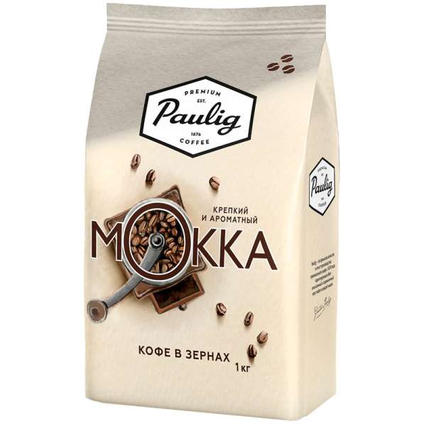 Кофе зерновой Paulig Mokka