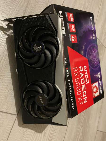 Видеокарта sapphire rx6600xt nitro+ в Москве