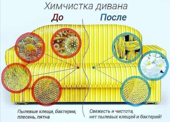 Химчистка диванов, матрасов, ковров в Краснодаре