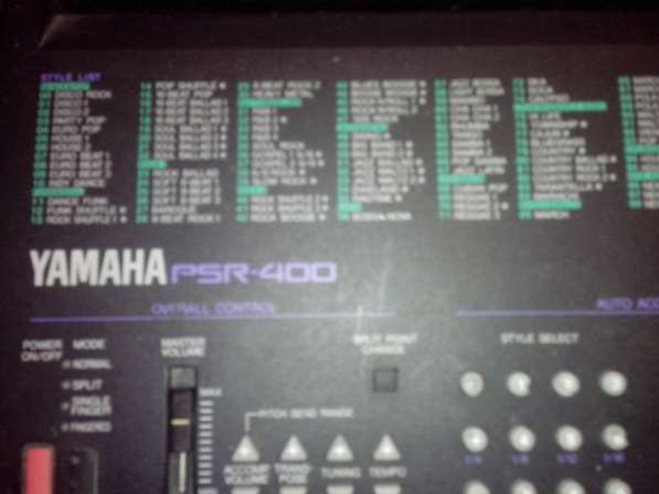 Продам синтезатор YAMAXA PSR-400 в фото 3