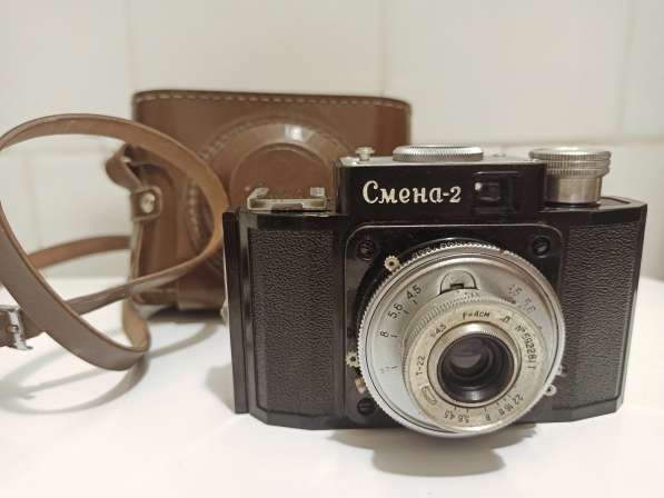 Фотоаппарат Смена-2. Сделано в СССР