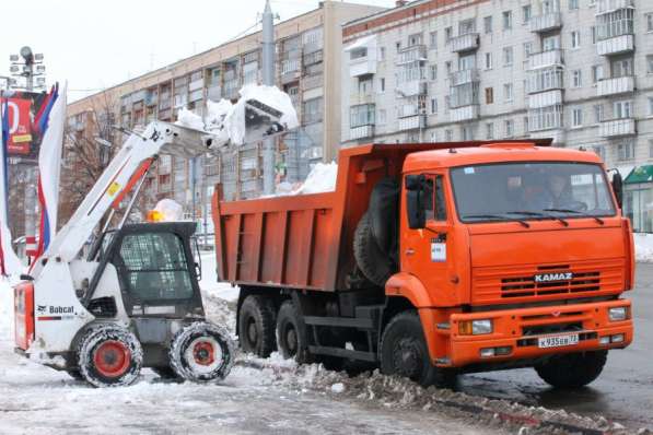 Уборка снега и вывоз мусора, планировка участка