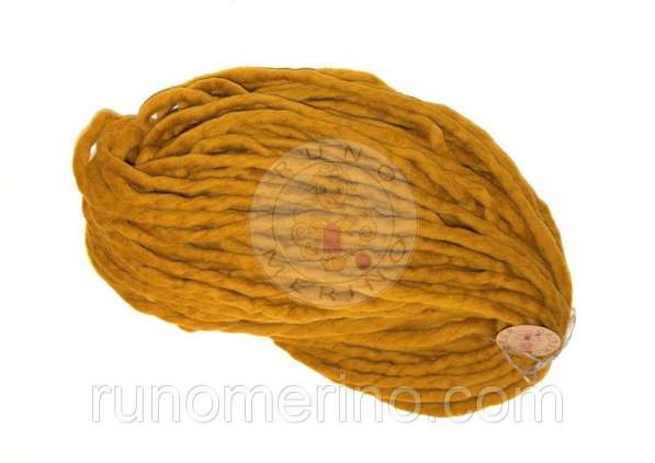 Объёмная пряжа, цвет №34 ЯНТАРЬ в фото 7