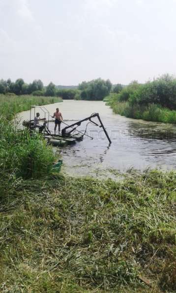 Мини земснаряд для очистки водоёмов в Вологде фото 3