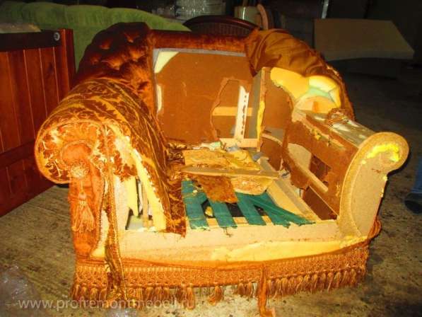 Перетяжка мягкой мебели на дому заказчика в Нижнем Тагиле фото 4