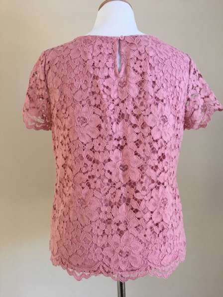 Новая блузка кружевная розовая Talbots (USA) в Москве фото 6