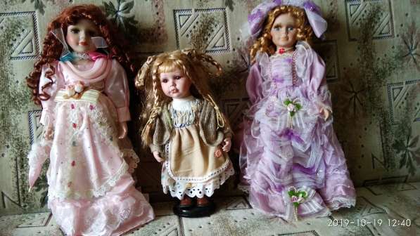 Куклы фарфоровые-коллекционные
