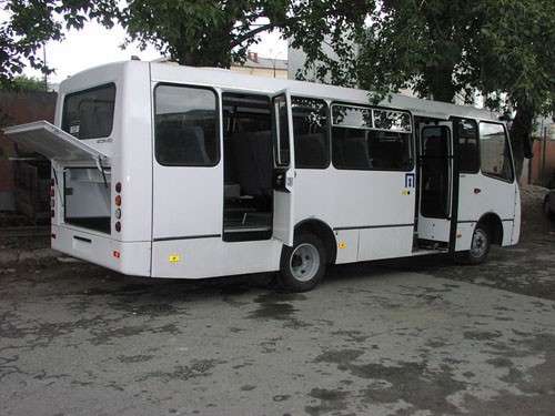 Автобусы Isuzu-Атаман пригородные
