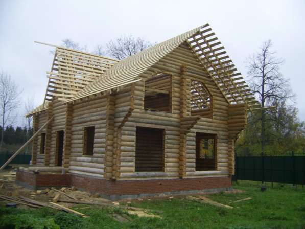 Строительство деревянных домов, бань, беседок и т. д в Санкт-Петербурге фото 15