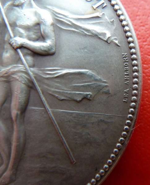 Швеция медаль За труды и отвагу на море 1832 г. Оскар серебр в Орле фото 3