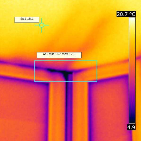 Тепловизионное обследование (тепловизор со специалистом) в Екатеринбурге фото 3