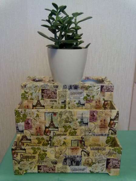 Шкатулка-комодик универсальная в фото 3