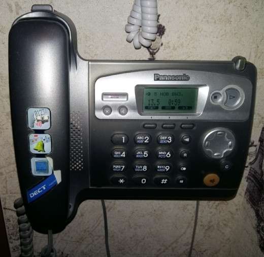 Стационарный радиотелефон Panasonic КХ-ТСD540 база + трубка