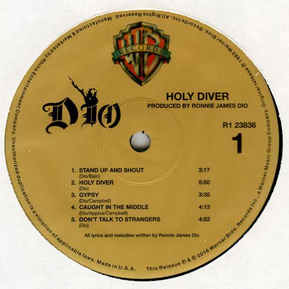 DIO- A Decade Of Dio:1983-1993(не игранные) USA 2016 6LP в Москве фото 4